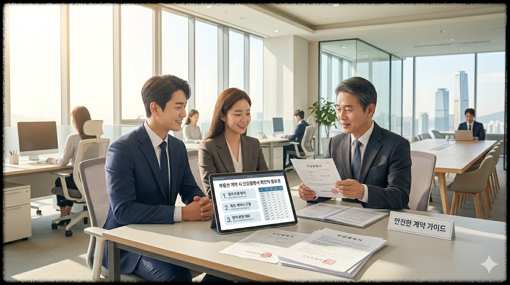 부동산 계약 시 인감증명서 확인이 중요한 이유