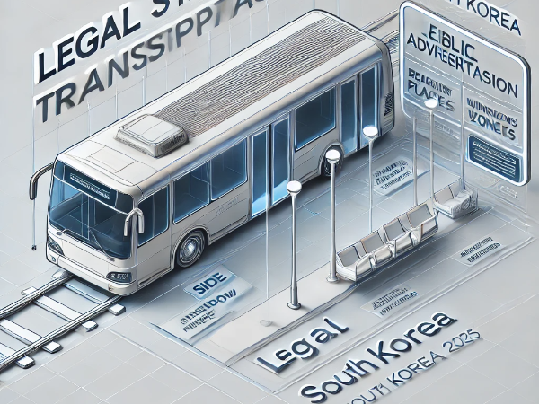 대중교통 광고부착 법적 기준 이미지