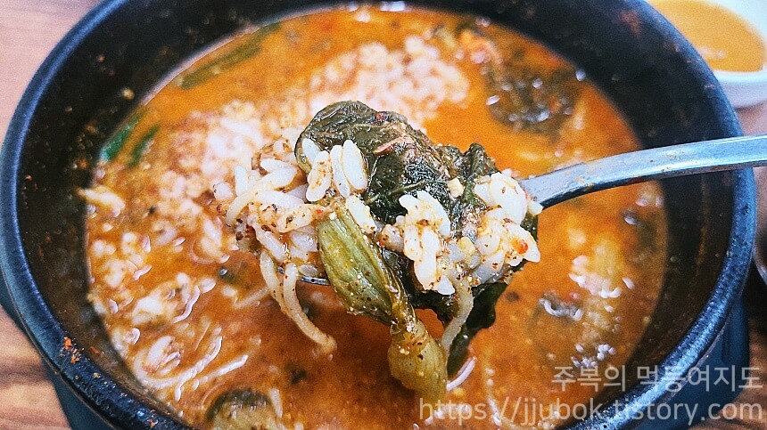 동강어탕국수-어탕국수-공깃밥-맛