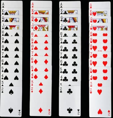 포커 룰 기본 - 카드 매수 총 52장 사진