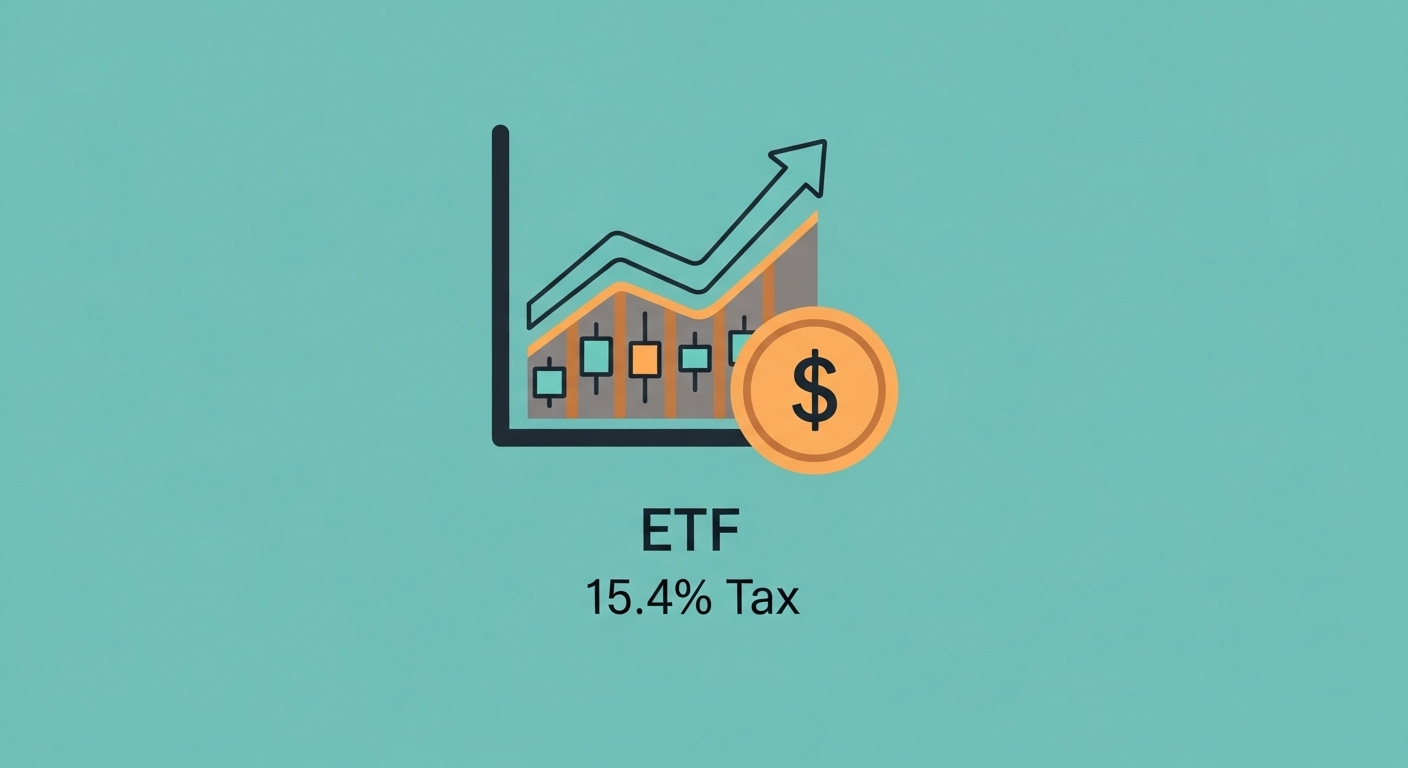금 투자 방식별 아이콘과 세금 라벨이 붙은 비교 이미지