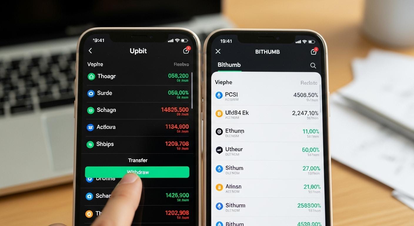 업비트 빗썸 이동