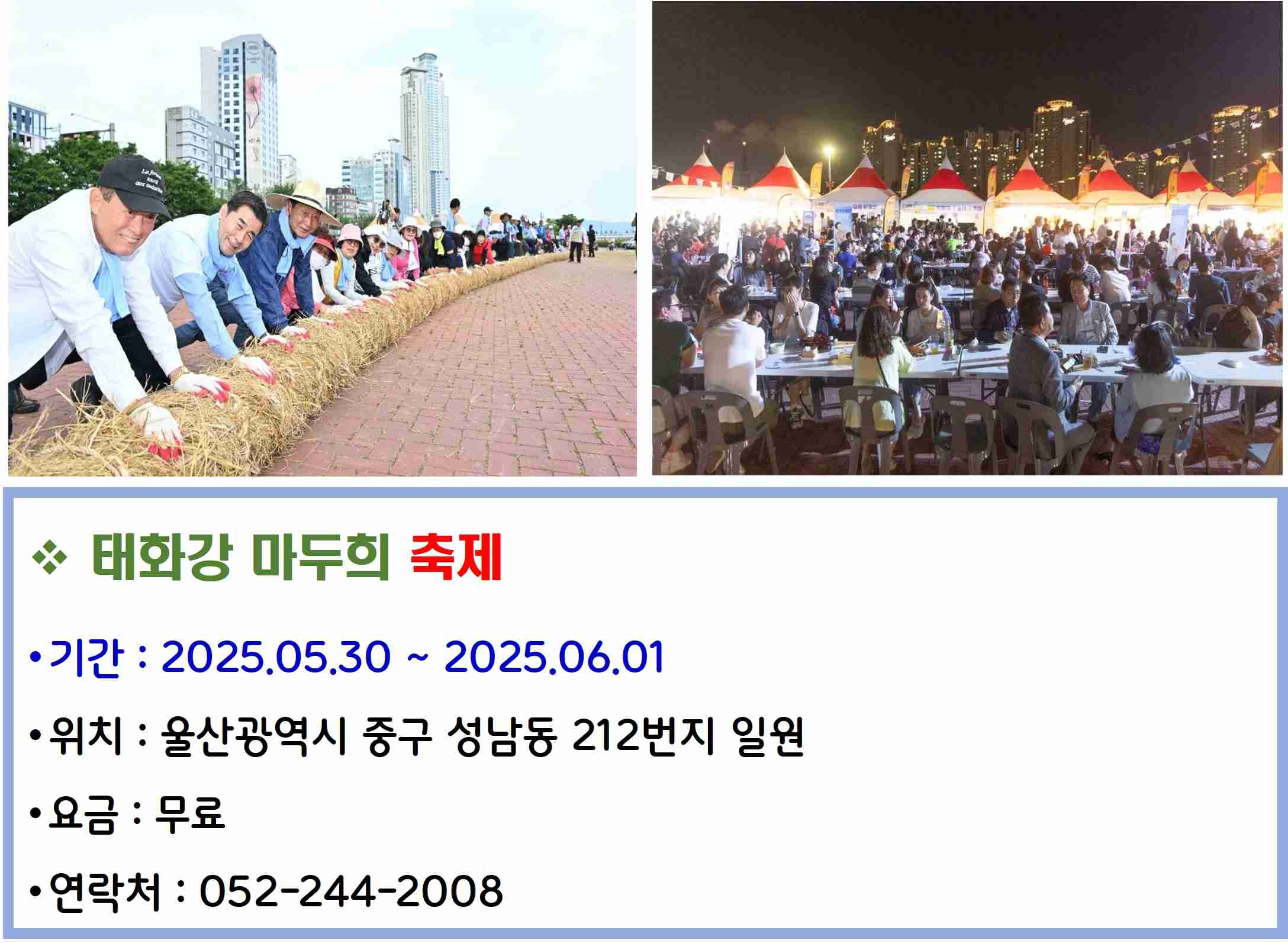 태화강 마두희 축제