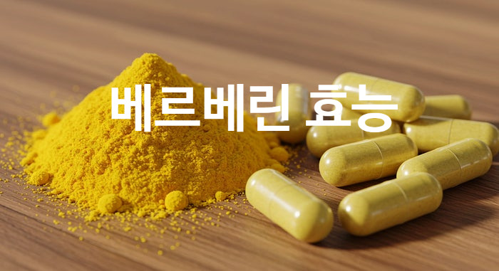 베르베린 혈당조절 심혈관건강 체중관리