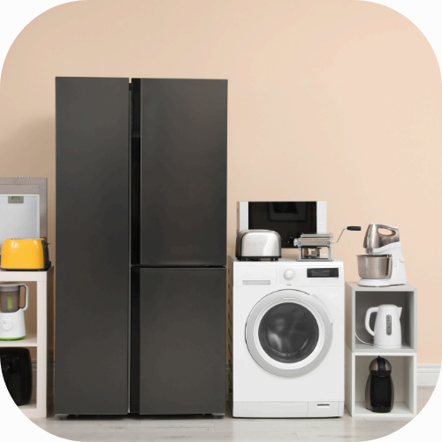 가전제품(냉장고, 세탁기 등)