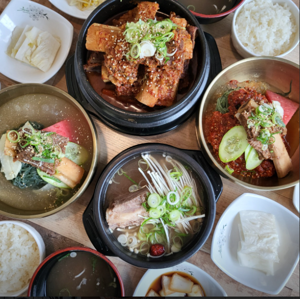 홍갈비찜 대표 메뉴