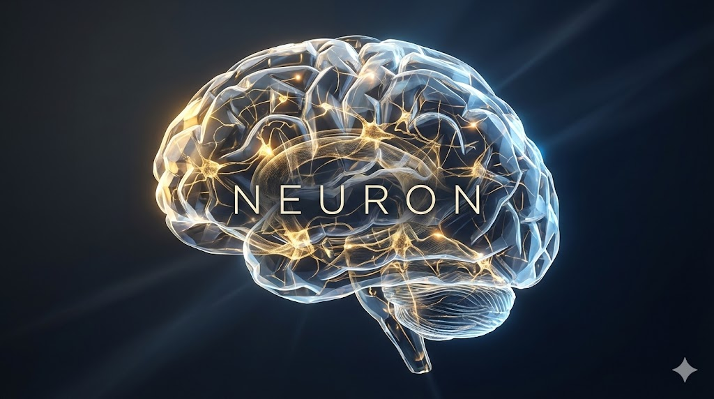 2026년 새로운 건강 지표인 브레인 웰스(Brain Wealth)를 높이기 위해 명상에 집중하는 모습과 인지 기능 강화에 도움을 주는 두뇌 영양소 및 정신적 풍요를 상징하는 그래픽