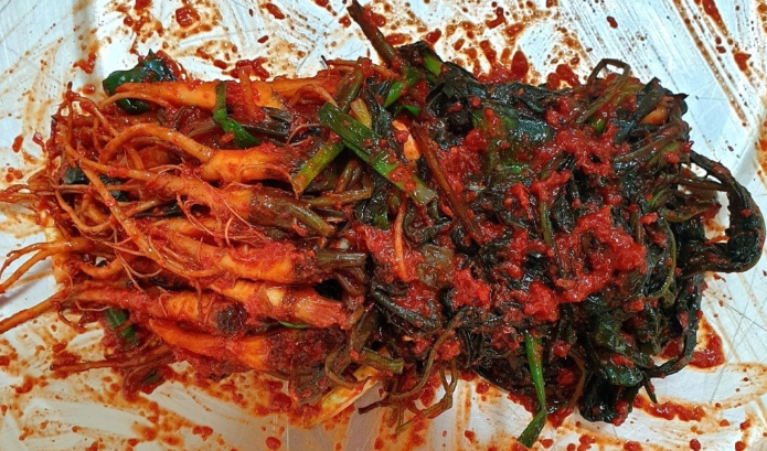 경이갓김치 고들빼기