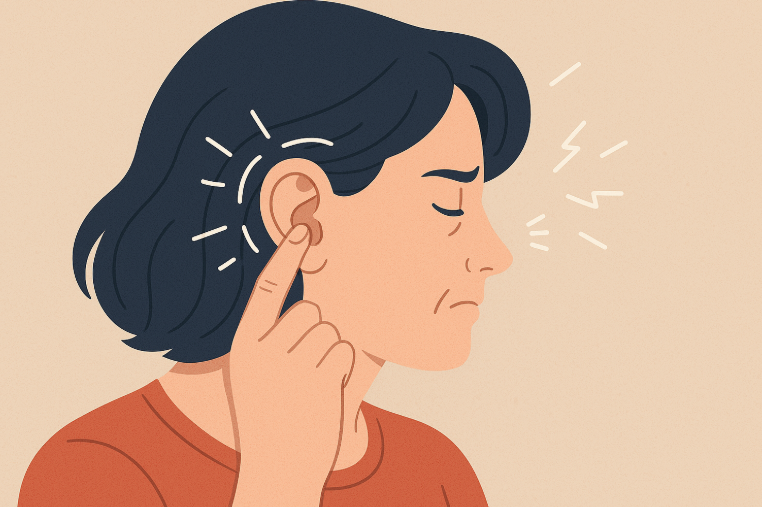 머리가 무겁고 어지러움