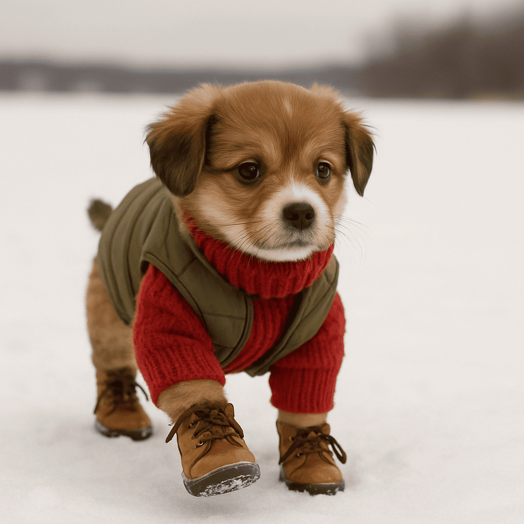 강아지 겨울 옷