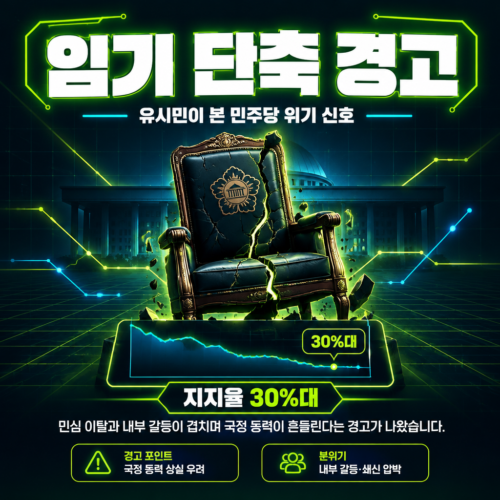 임기 단축 경고