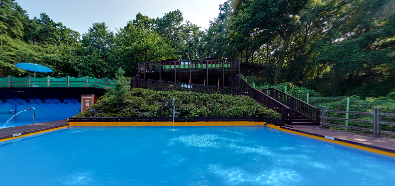 영인산 자연휴양림 예약 수영장 캠핑장 데크 숙박 시설