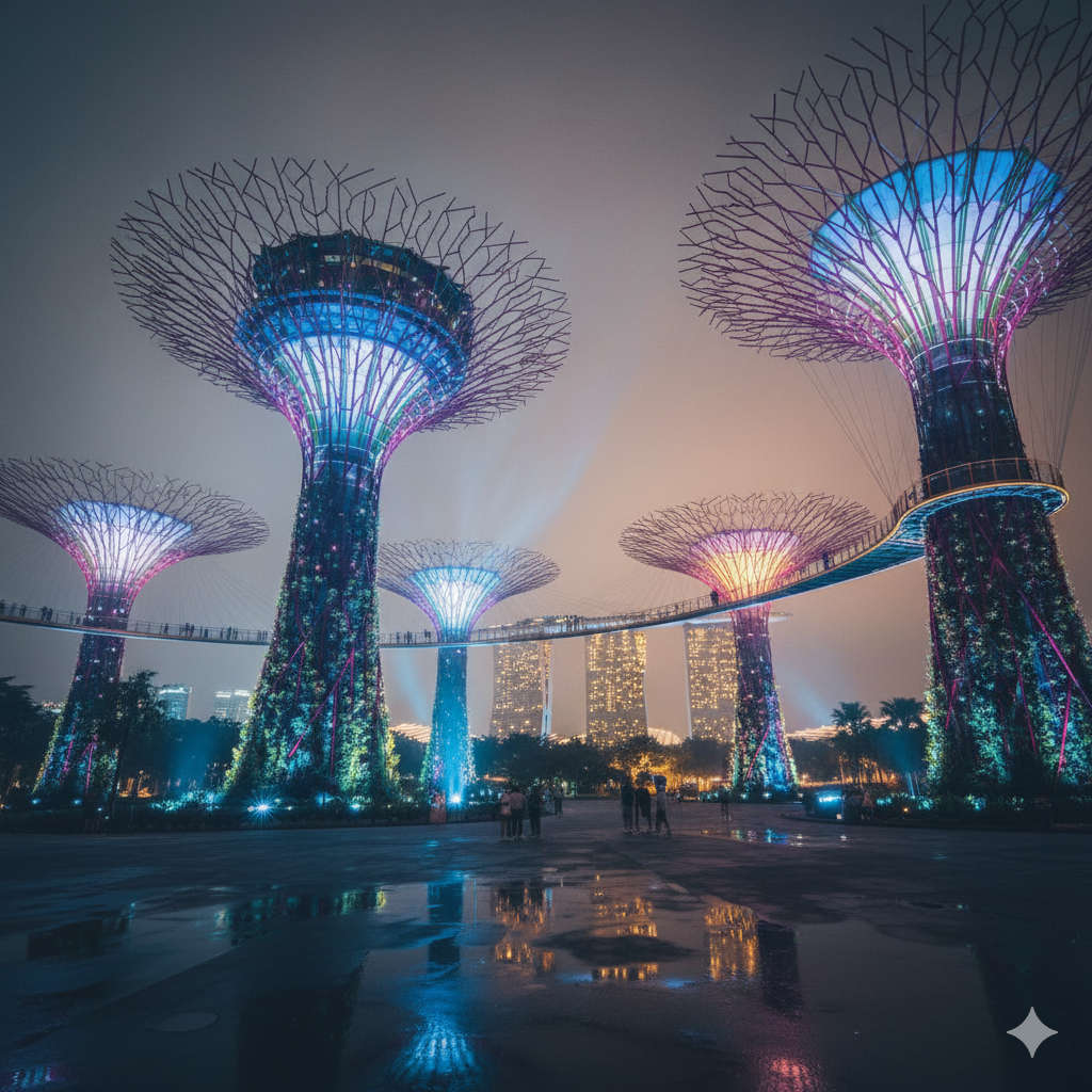 싱가포르 11월 풍경