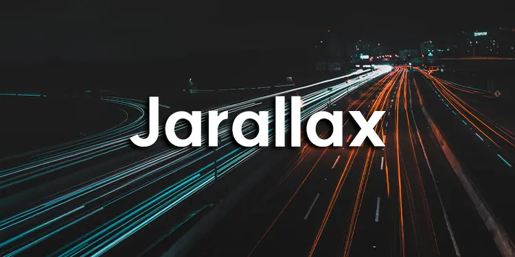 패럴랙스(Parallax plugin) 플러그인 Jarallax 사용방법