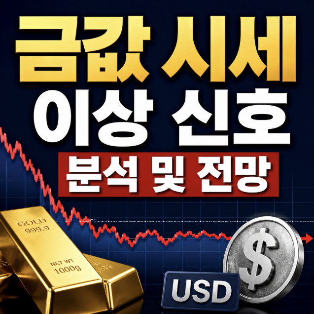 금값 시세 이상 신호 분석