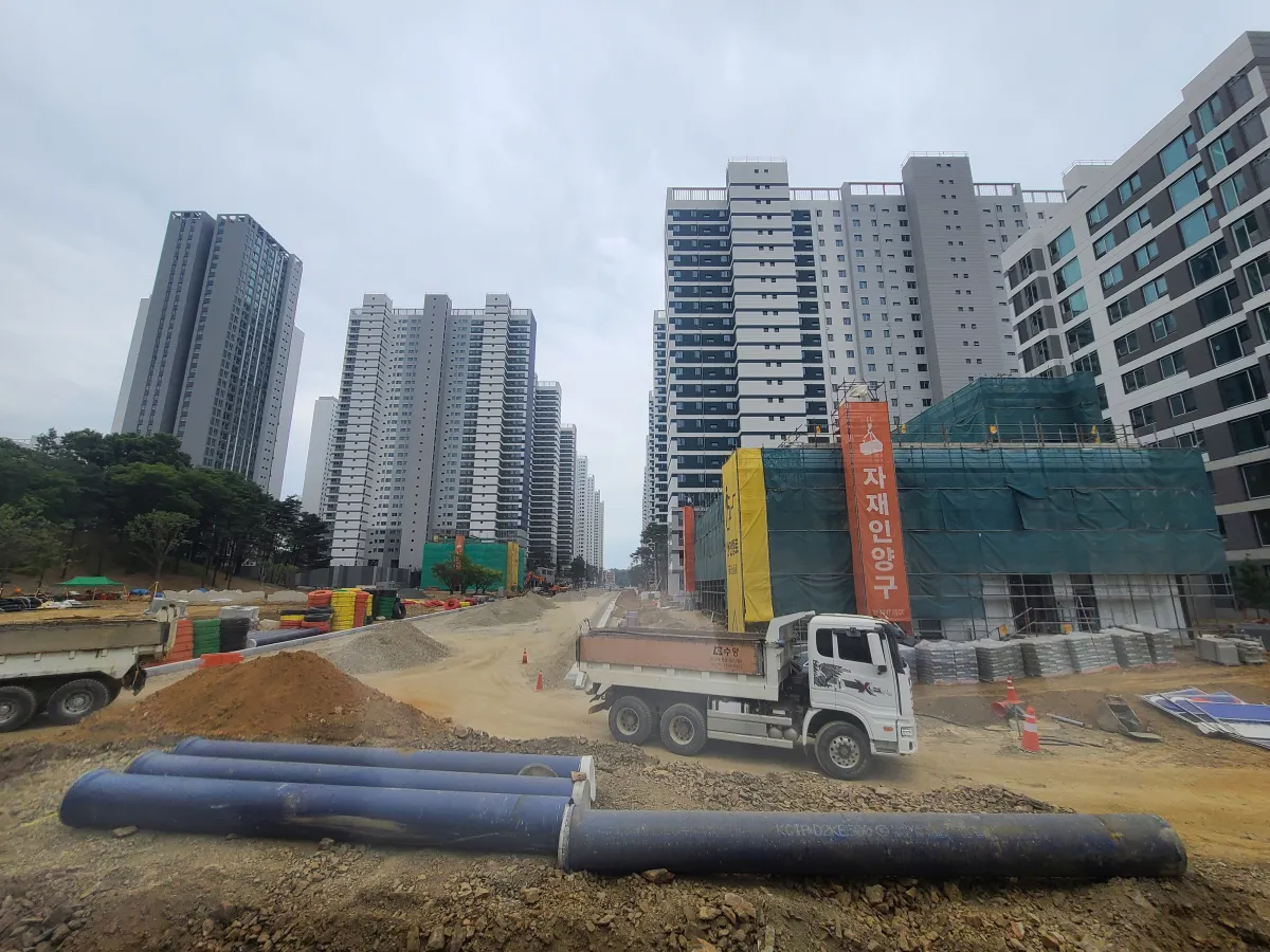 둔촌주공-아파트-공사중인-모습