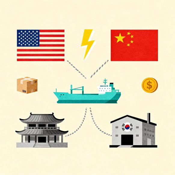 중국의 한화오션 제재와 미중 무역 갈등