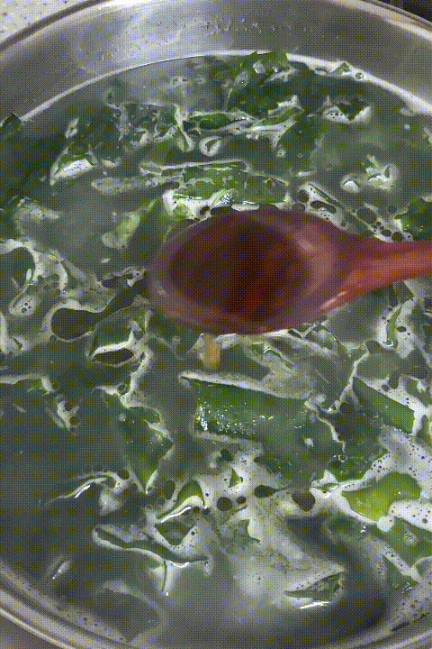 들기름미역국 만들기