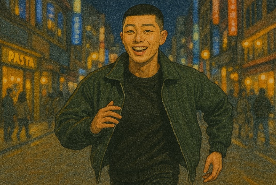 한국드라마 이태원 클래쓰 명장면 일러스트