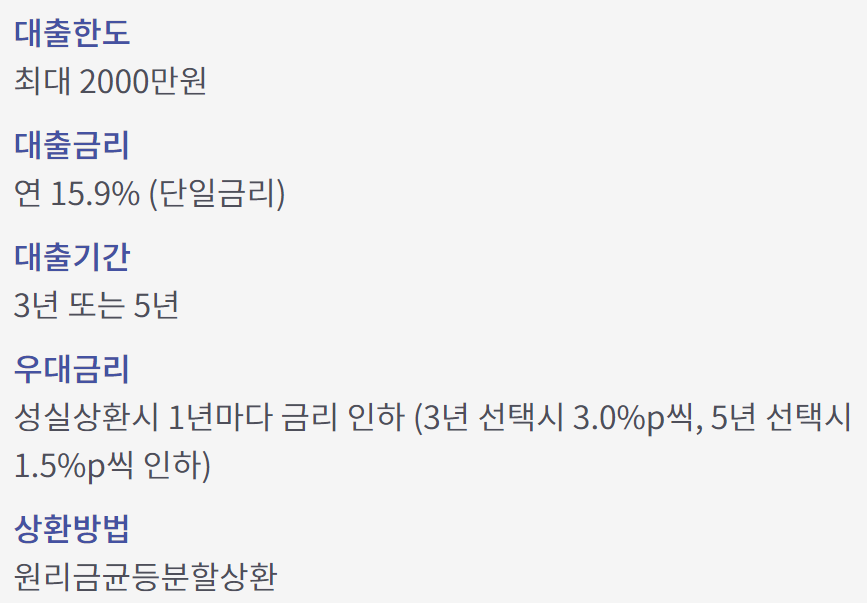 국민은행 햇살론15