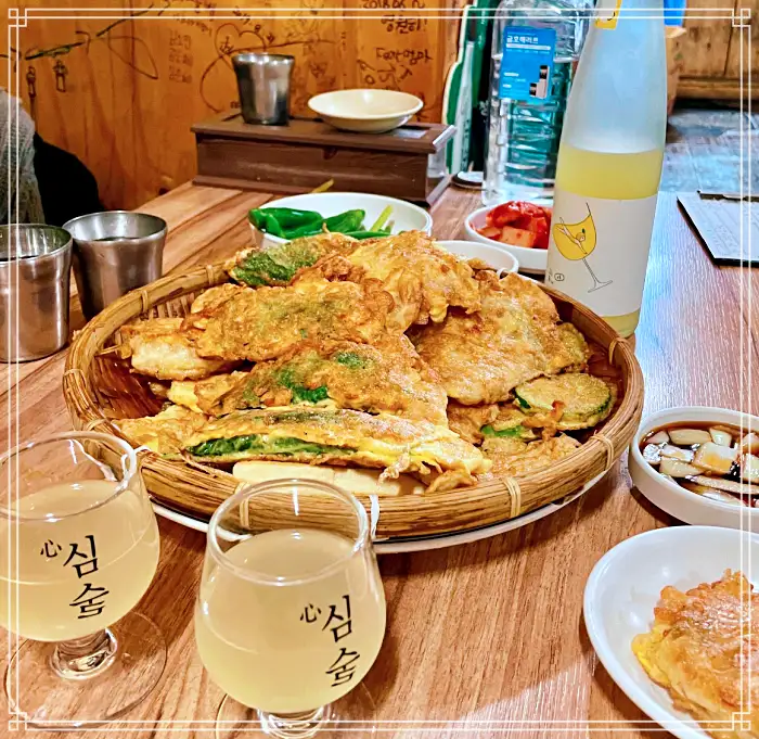 사당 이수 맛집 모듬전, 육전, 동그랑땡, 홍어무침