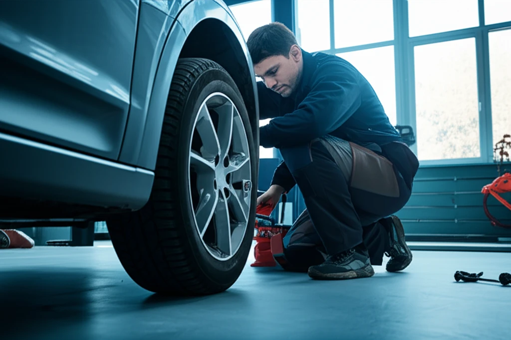 윈터타이어 교체 대기 시간 최소화하는..