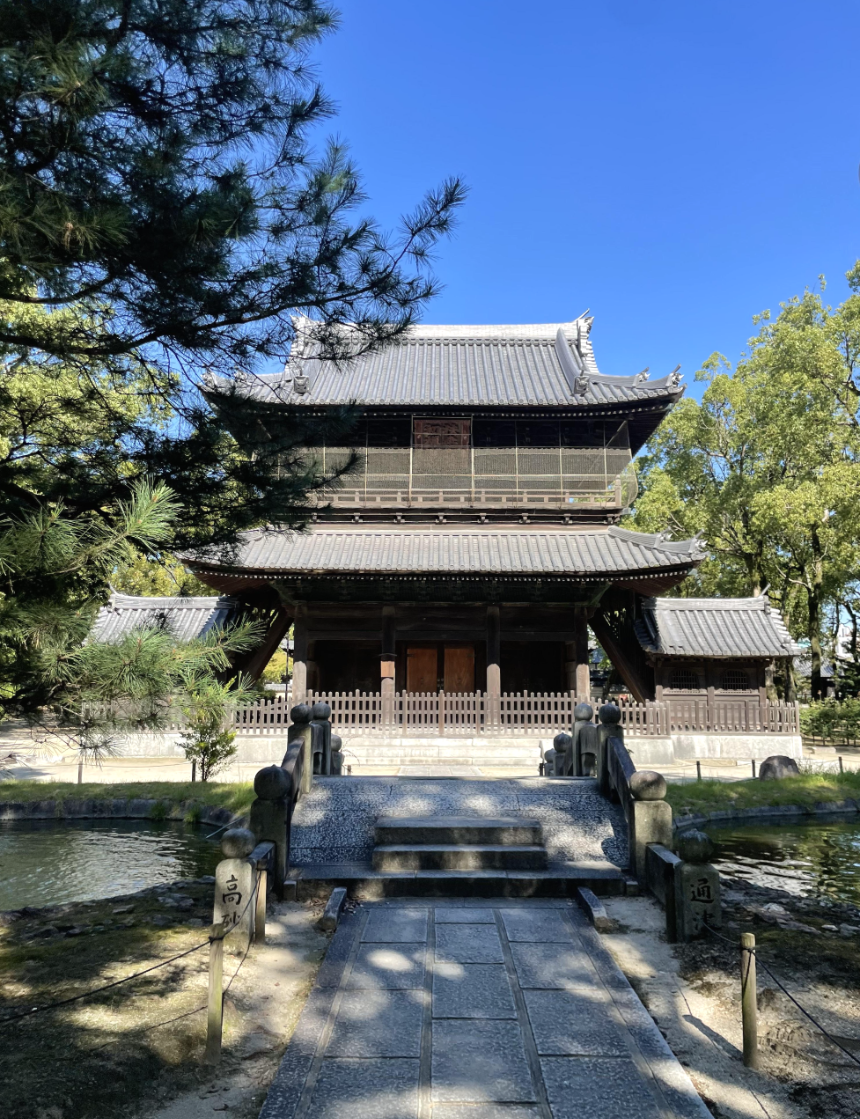 쇼후쿠지 신사 출입구2