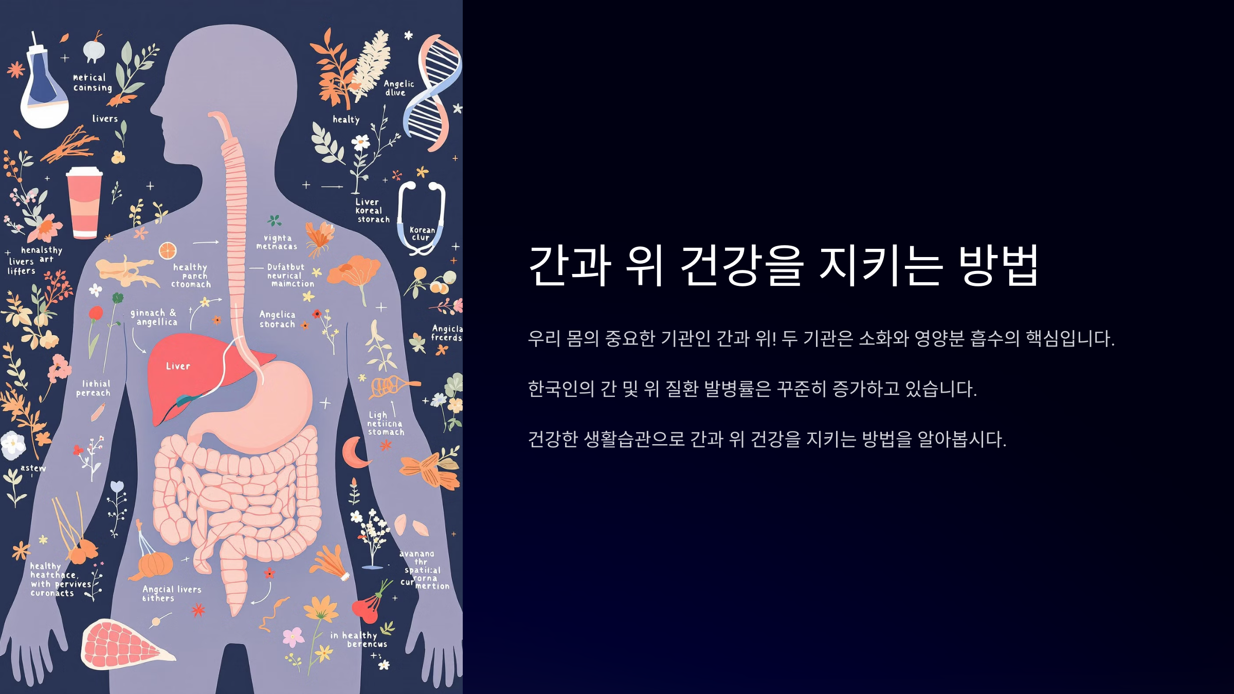 간 과 위 건강을 지키는 최고의 방법