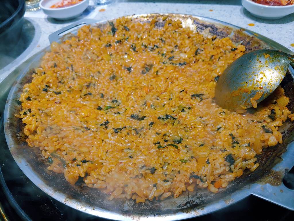 곰바위 곱창전골 볶음밥