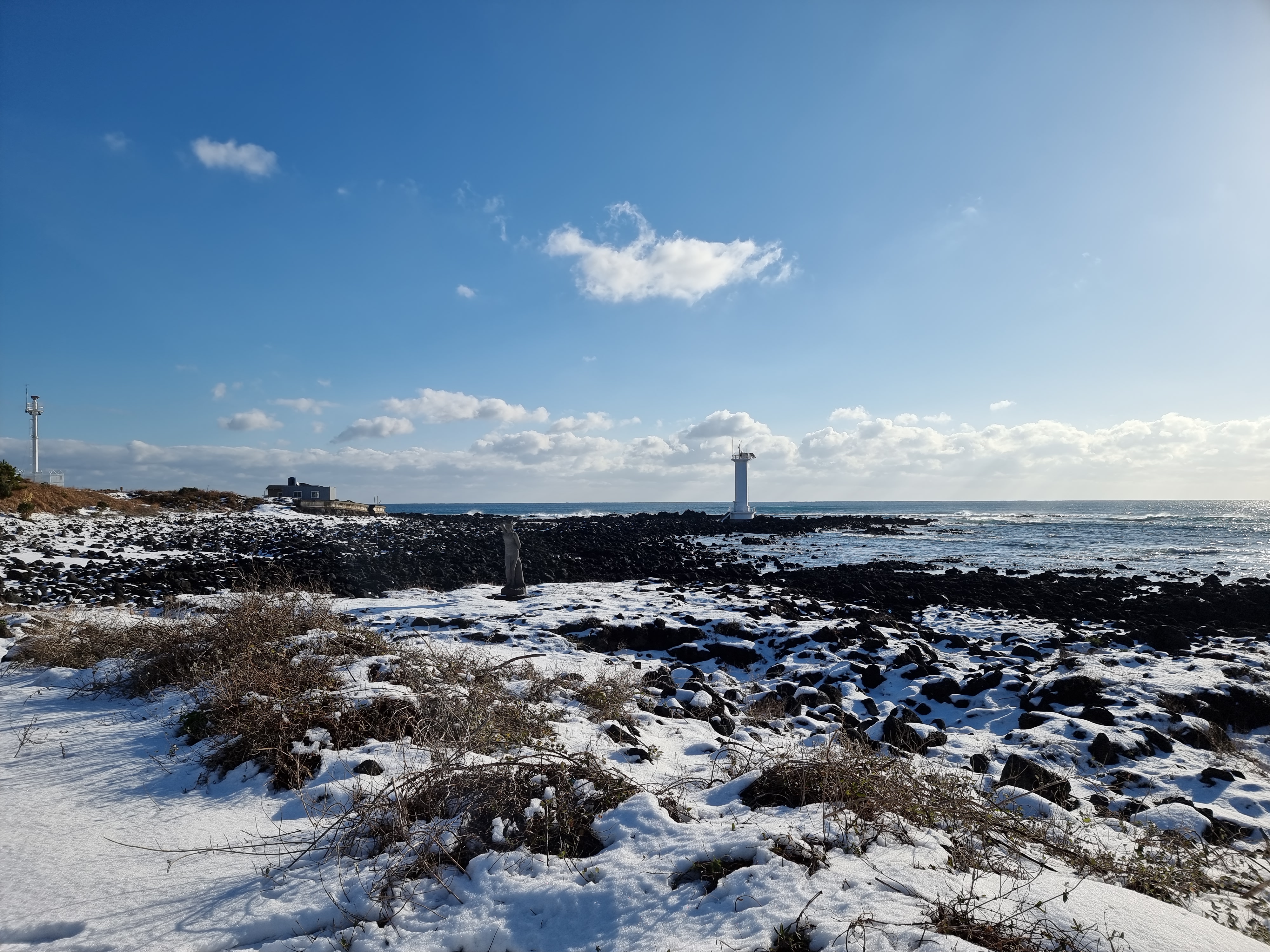제주 해비치리조트 앞 바다