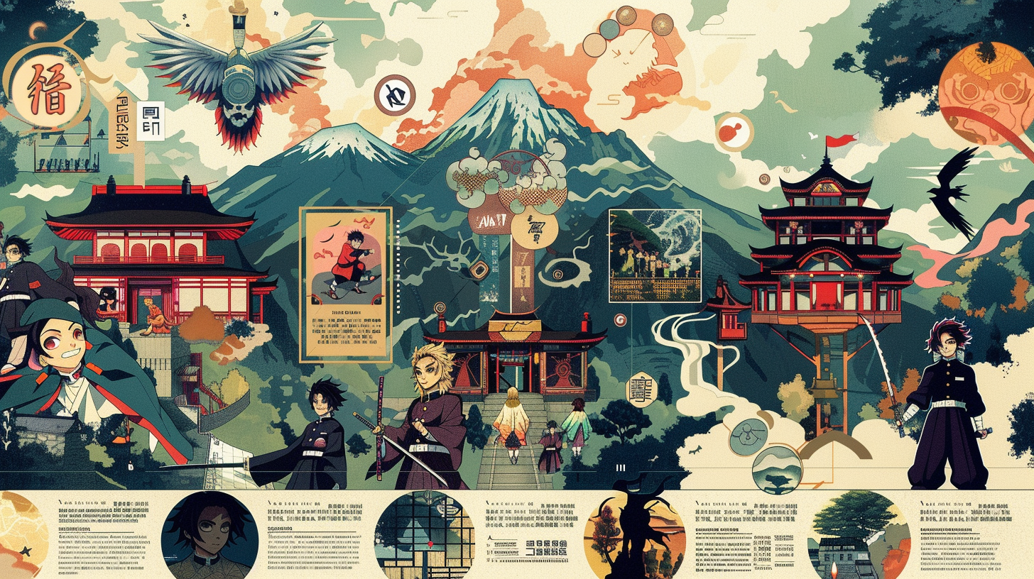 귀멸의 칼날 순서, 세계관