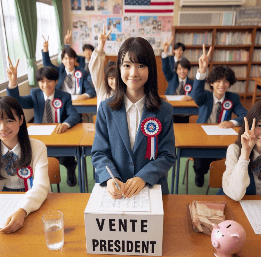 중학교 반장선거