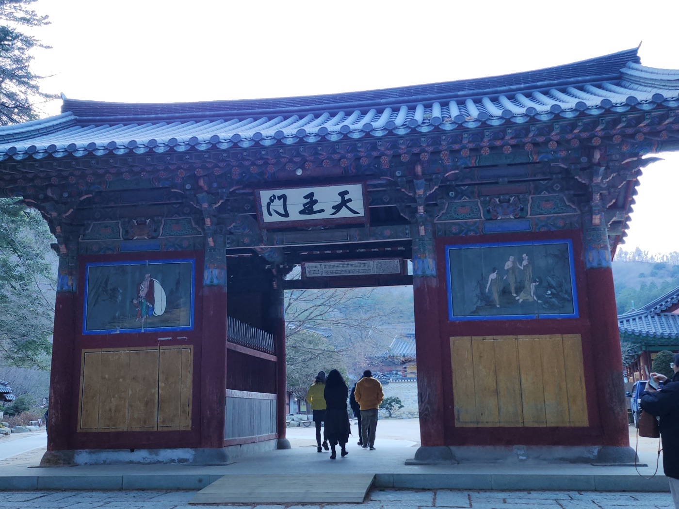 강원도오대산월정사선재길전나무숲길