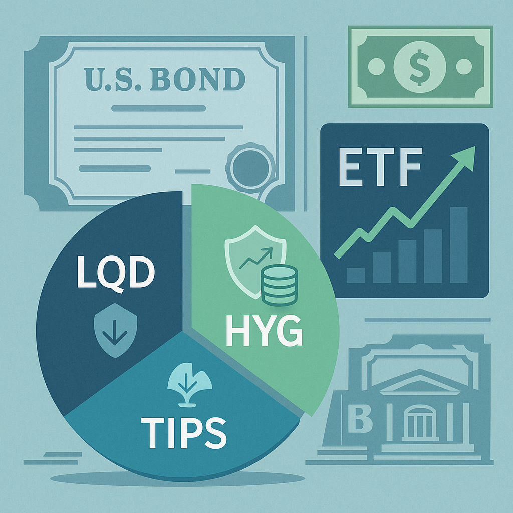 미국 주식 투자 금리 인하기 채권 ETF 심화 분석 LQD·HYG·TIPS 활용법