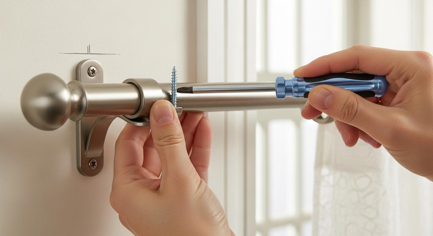 커텐 쫄대 끼는법