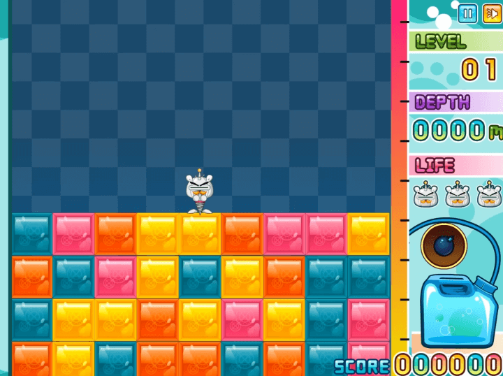 드릴-로이드-플래시게임-시작-화면