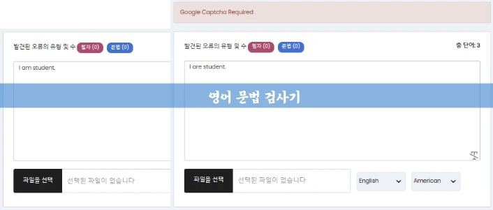 영어 문법 검사기 - Duplichecher 테스트