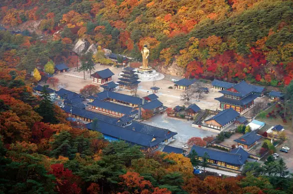 속리산-법주사-단풍