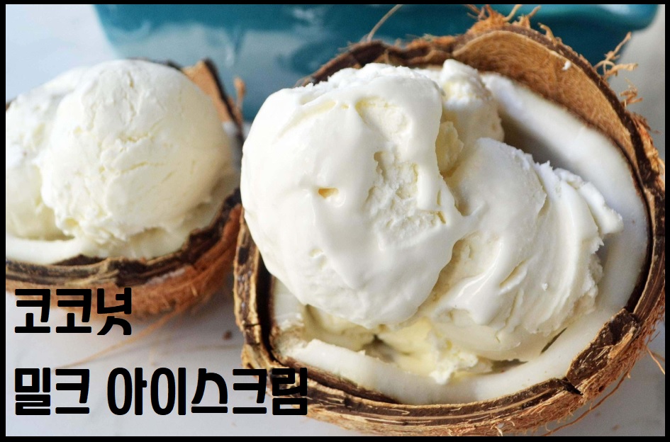 코코넛밀크 아이스크림