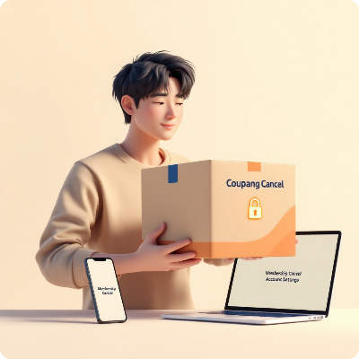 쿠팡 와우 회원 탈퇴 환불 방법 이미지