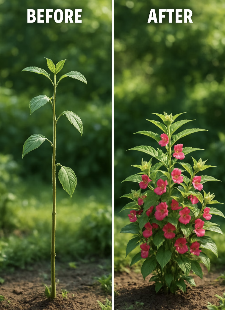 풍성한 꽃을 위한 마법, 순지르기