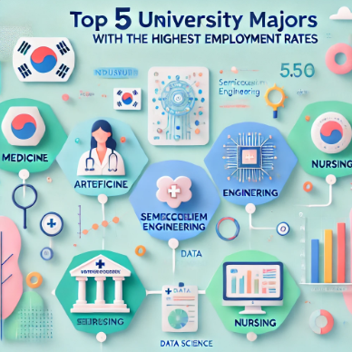 국내 최고 취업률을 자랑하는 대학 학과 TOP5 관련 사진