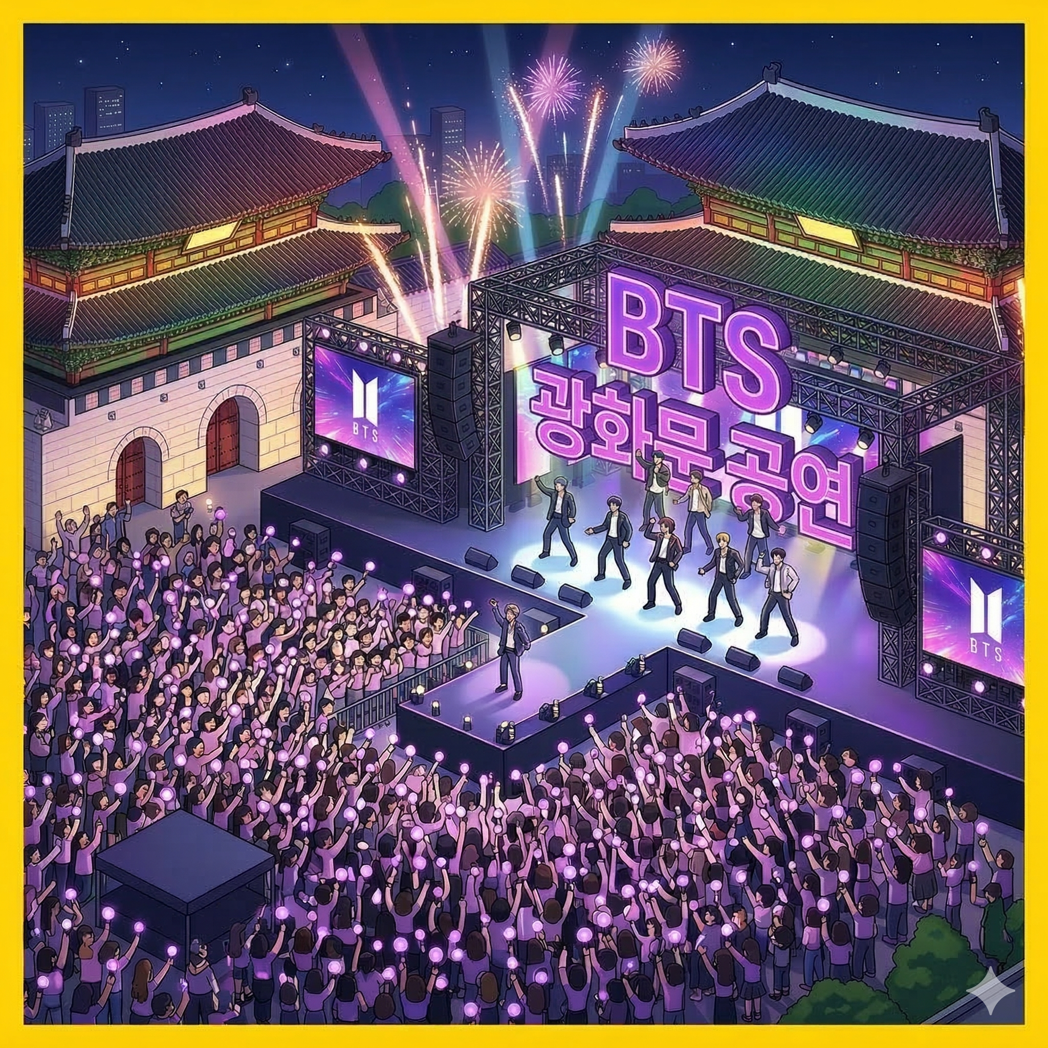 BTS 광화문 공연 교통통제 지하철 시간 총정리