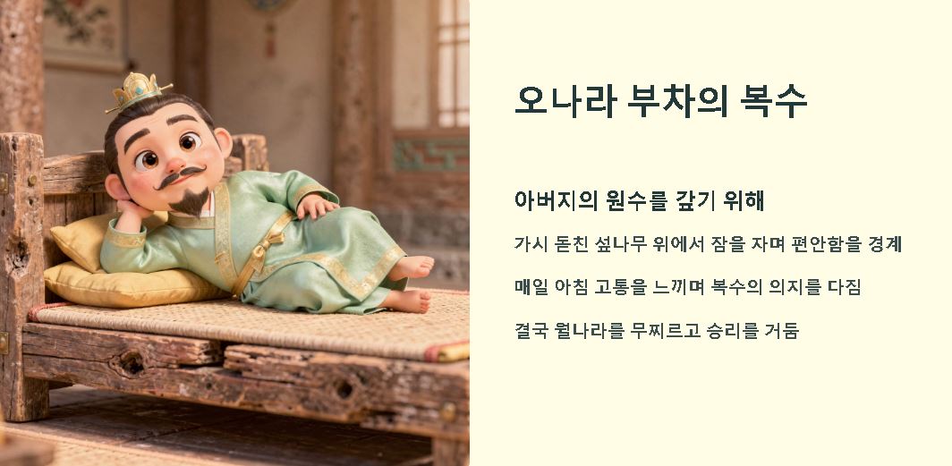 와신상담 뜻