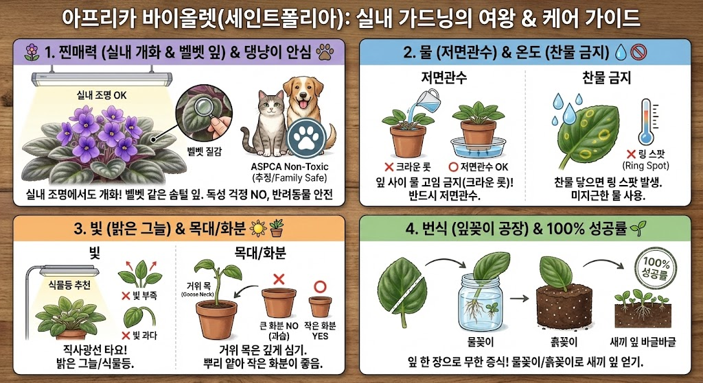 세인트폴리아 키우기