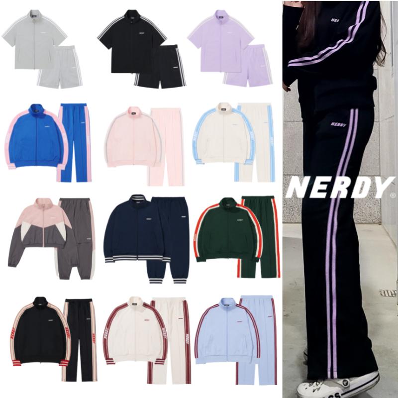 널디 트레이닝복세트 져지 엔와이 트랙탑 커플 츄리닝 운동복 NERDY