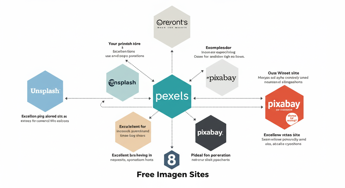 무료로 사용할 수 있는 이미지 사이트 8곳