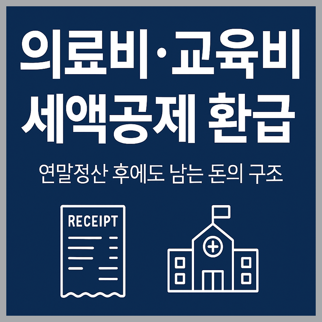 의료비&middot;교육비 세액공제 환급 구조 정리-썸네일