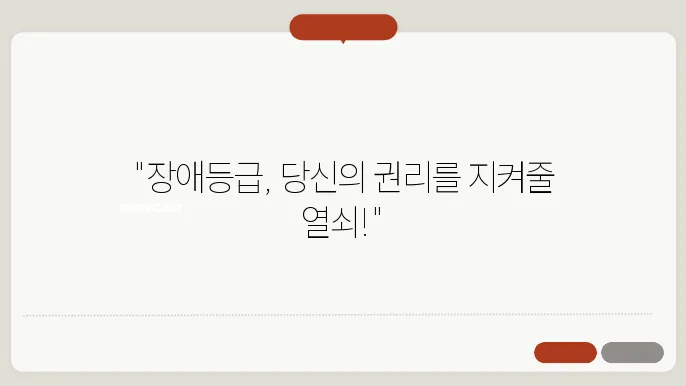 장애등급 판정기관