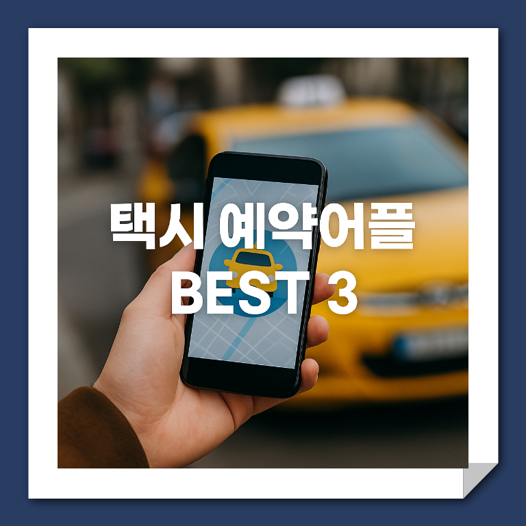 택시 예약 어플
